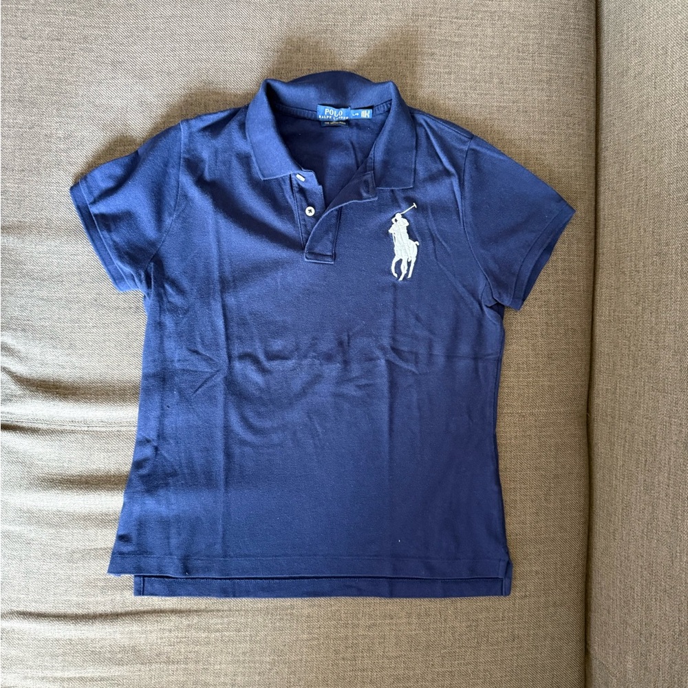Polo by Ralph Lauren Kids Dark Blue Polo Shirt